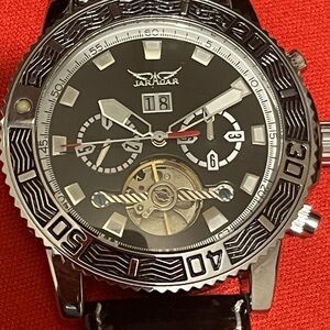 Jaragar Sports Mechanical Watches Military Tourbillon Automatic Watch for Men